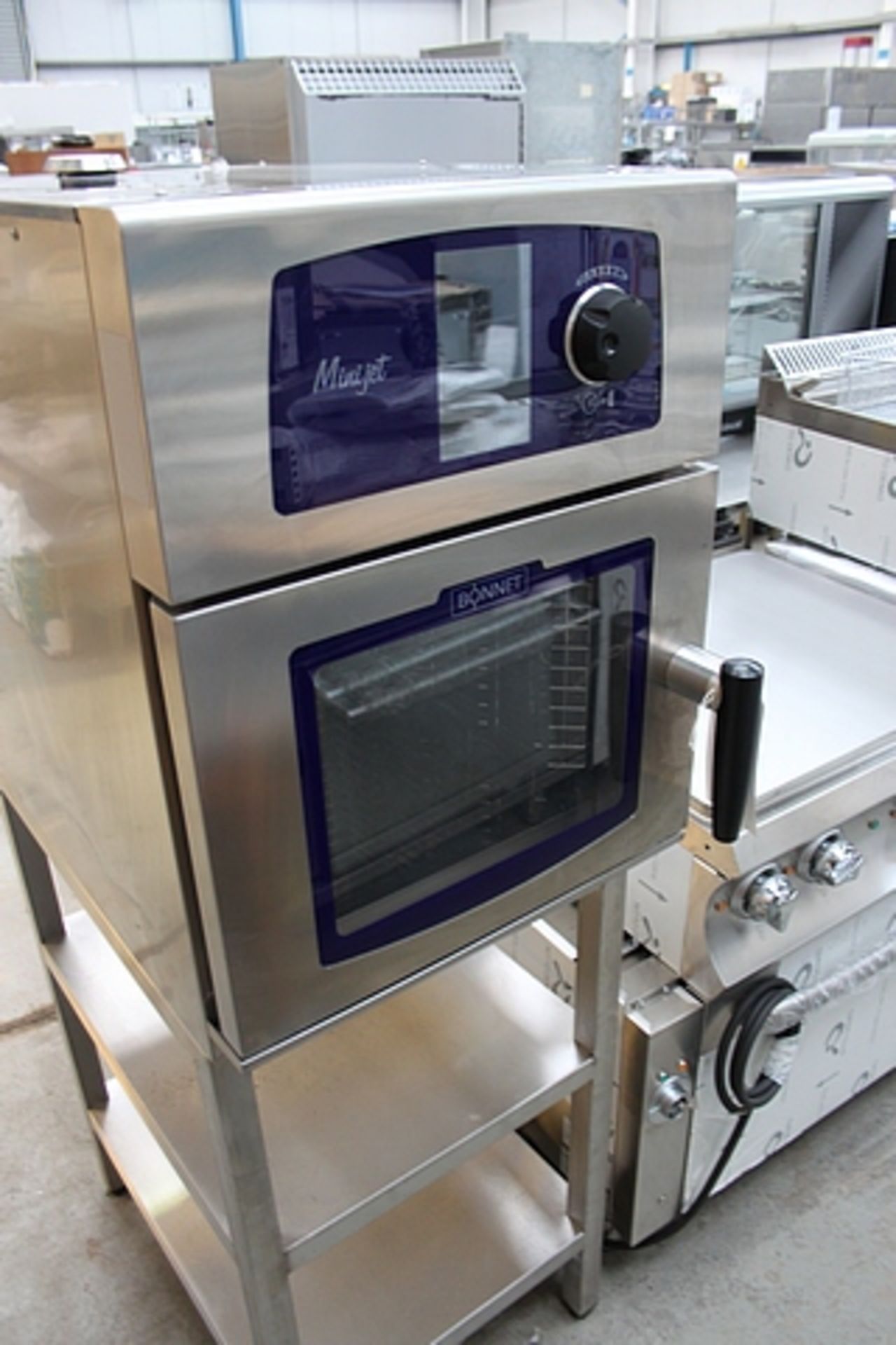 Bonnet Minijet B1MJ061E-40 6.3kW 3phase electric 6 level GN 1/1 electric oven VisioPAD® toughened - Image 2 of 3