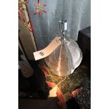 Table Lamp fine iron wire table lamp base boasting an out of this world Saturn shape and flame