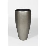 Vase Senza a vase which reflects dark silver leaf having been delicately hand crafted by the