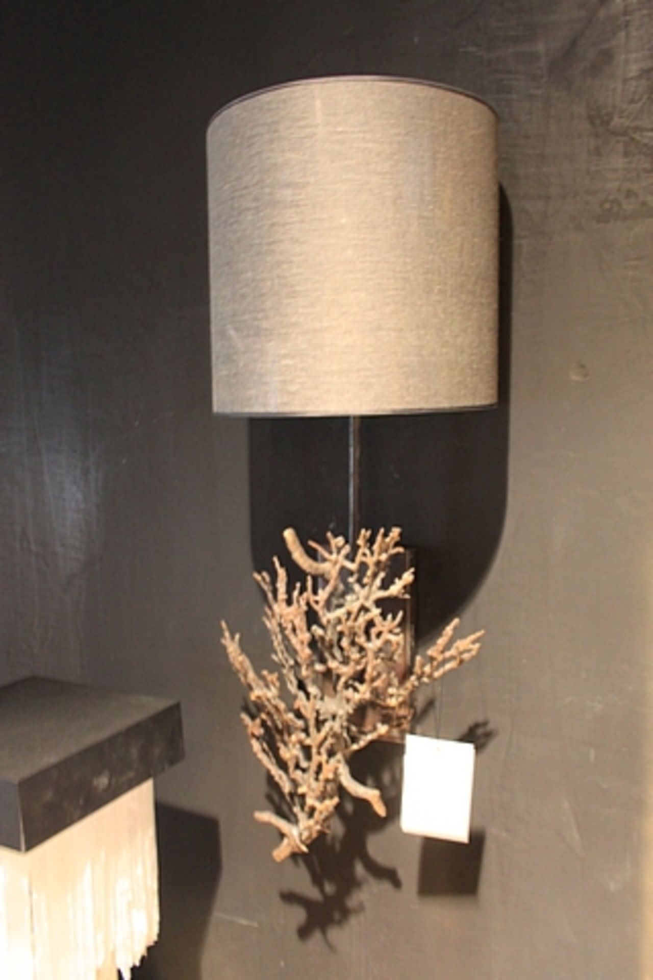 { Option of lots: 494, 495 } Wall Lamp Coral Hang a superb wall sconce in the form of a coral with