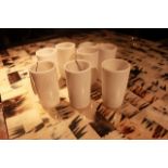 Tumbler silvio white white marble polished set of 2, bringing classic natural materials into the