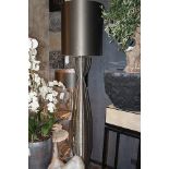 Floor Lamp Torch a stunning modern chromed fine iron wire floor lamp 198x28cm Cravt SKU 701528