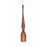 Hanging lamp, rain copper fine iron wire copper plated. Bask under the beams of this hanging lamp,