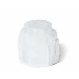 Tealight holder cascade small selenite stone cascade set of 12, designed in magical selenite,