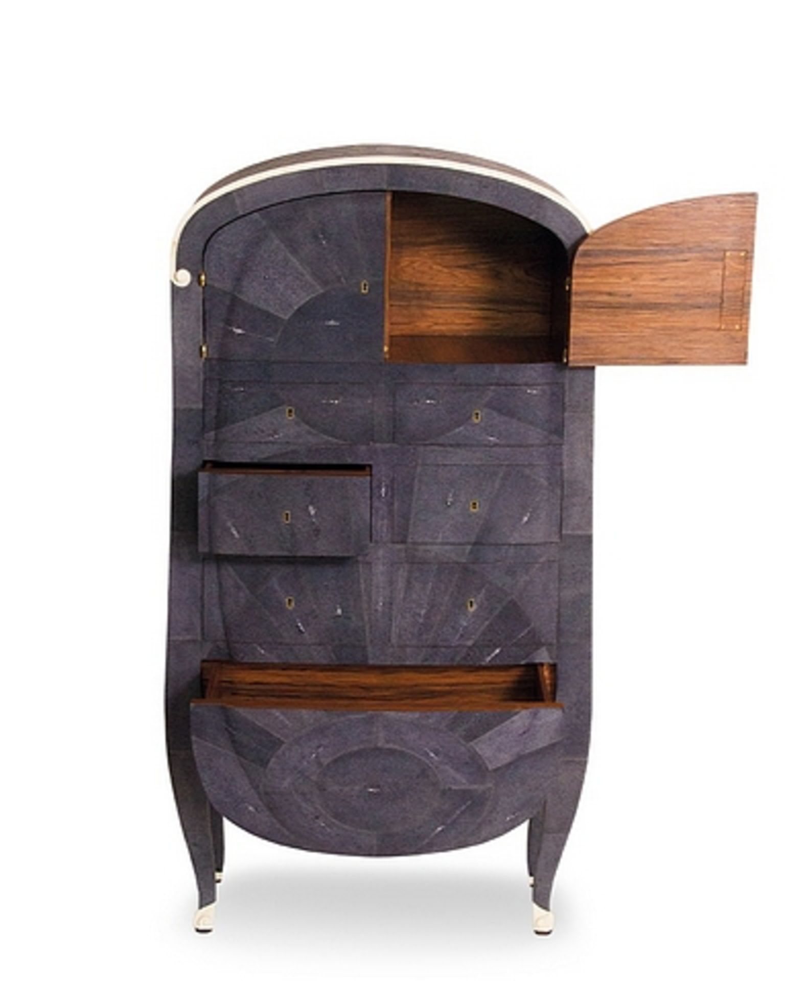 Louis male cabinet imposes on the viewer it's handsome and timeless appeal combined with luxurious - Image 3 of 5