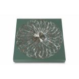 Wall panel dahlia rough green lacquer s2456 and mother of pearl inlay. Bring warmth and character to