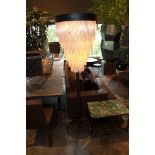 Floor Lamp Selenite - selenitte stone is the transparent and colourless range of gypsum,