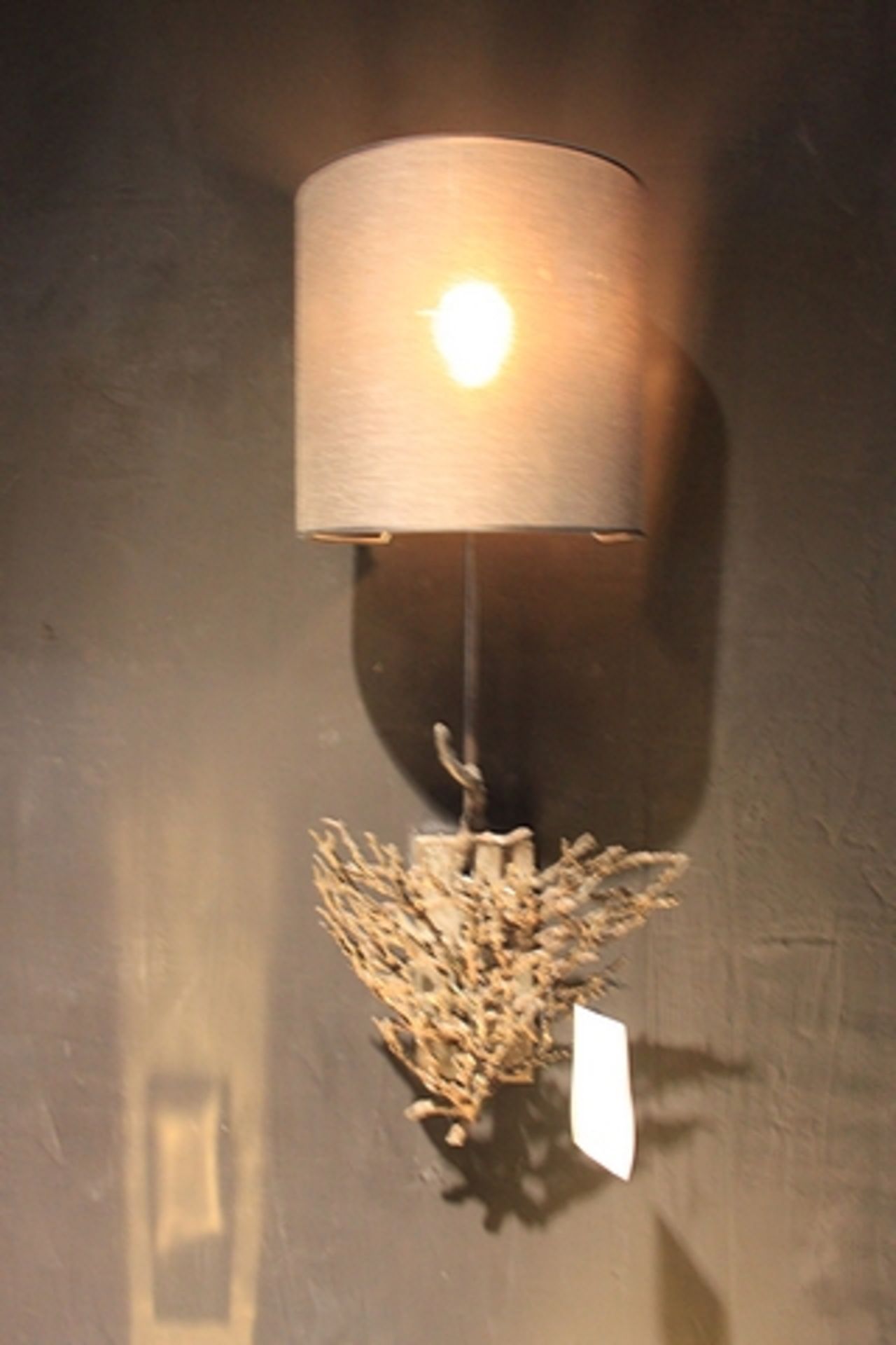 { Option of lots: 494, 495 } Wall Lamp Coral a superb wall sconce in the form of a coral with