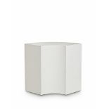 Quarter Planter White Laquer Curve Planter White Medium. Allowing a rounded form to soften the