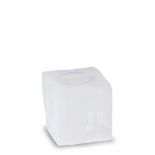 Holder bougeoirs carré small square selenite stone set of 12. An inspired item that adds the