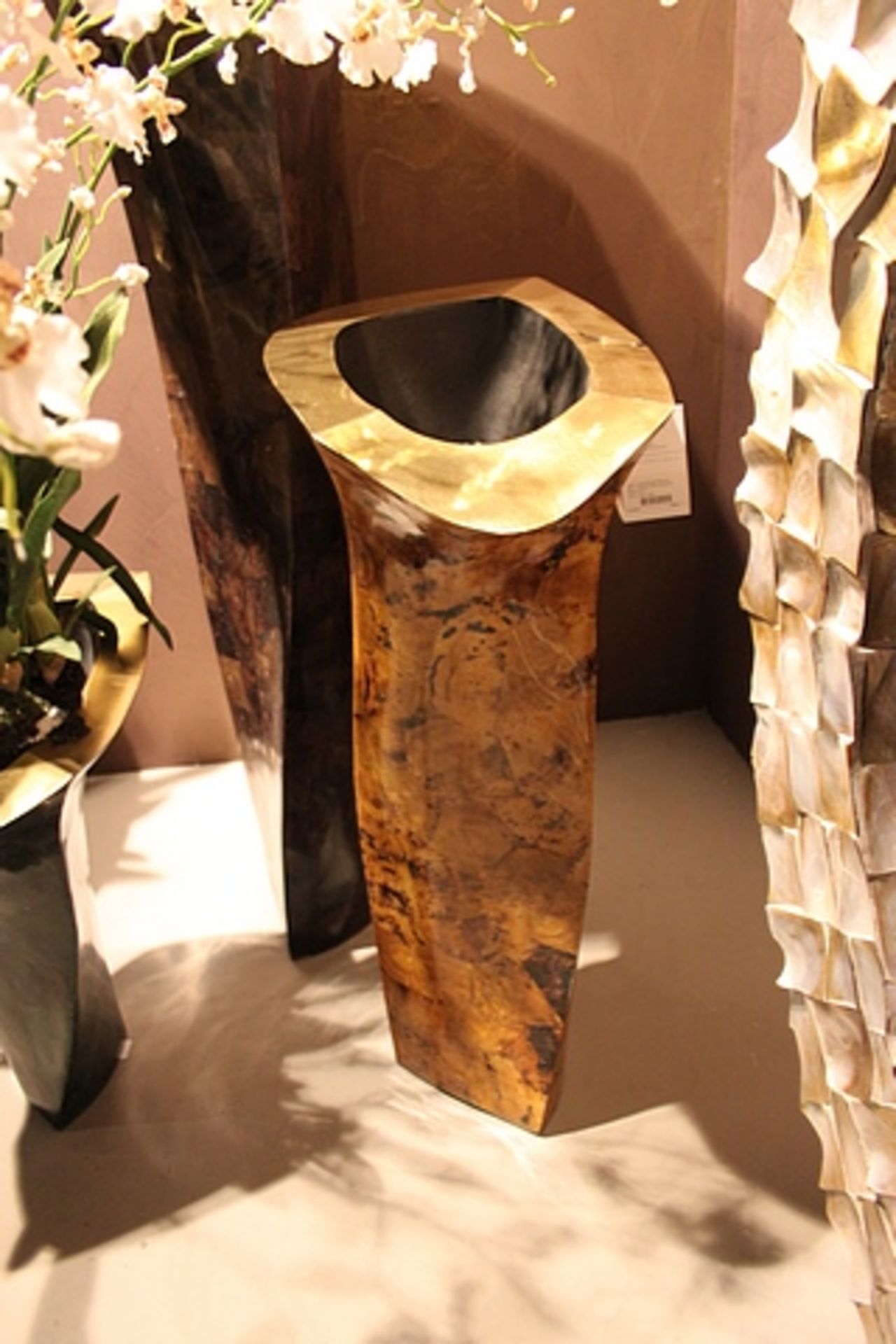 Vase Mushroom vase collection blends fantasy with natural forms to create a spectacular effect,