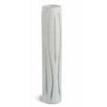 Vase crafty slim small clear white, contemporary design with an absolute purpose, waiting for