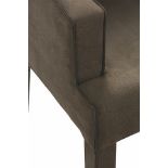 Chair stockholm light grey cow leather flotter nubuck light grey, a chair which embraces unique