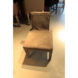 Dining Chair Helsinki Nubuck Light Grey Cow Leather Nubuck Light Grey 54x61x84cm AF Cravt SKU