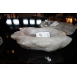 Bowl Quartz raw large natural smokey crystal quartz bowl 38x22x12.5cm Cravt SKU 320505