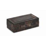 Box chirpy horn with black piping, beautifully crafted with common brickwork patterning with a