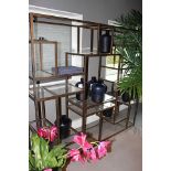 Shelf Antique is a spacious alternative storage option featuring multiple levels. The shelf is