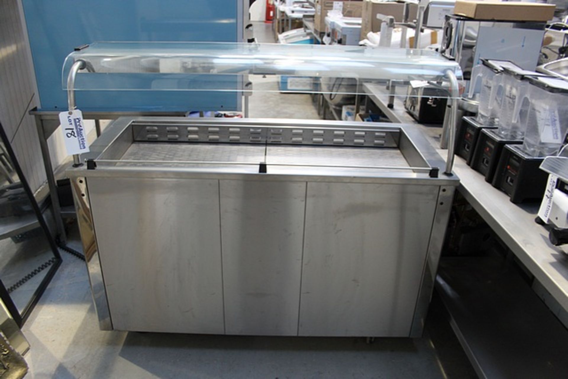 Moffat VCRW4 mobile refrigerated counter 1490mm x 680mm YOM 2013