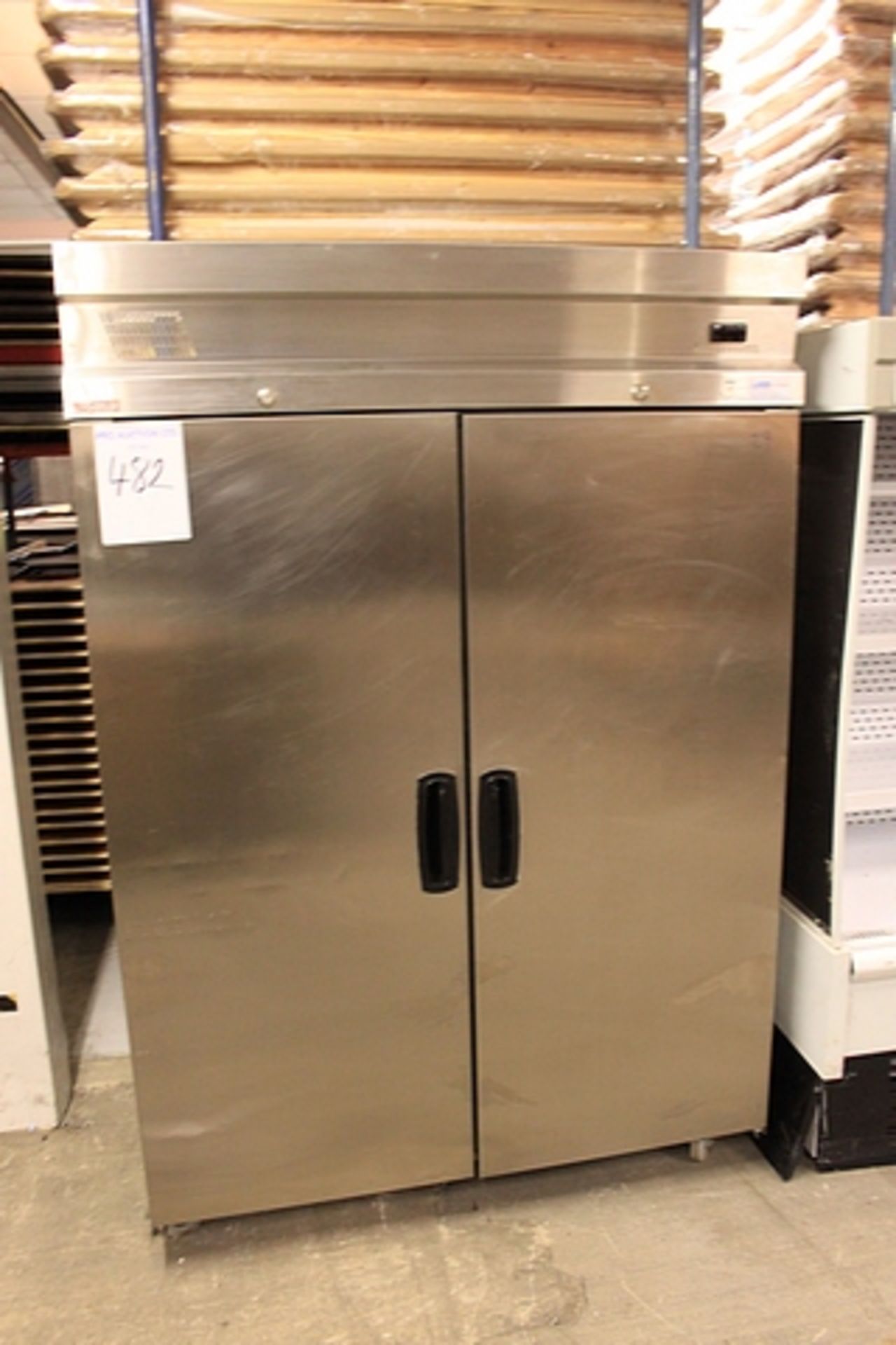 Inomak CE2140 PTL stainless steel double door fridge 1152 litre capacity temperature range: +1 to +