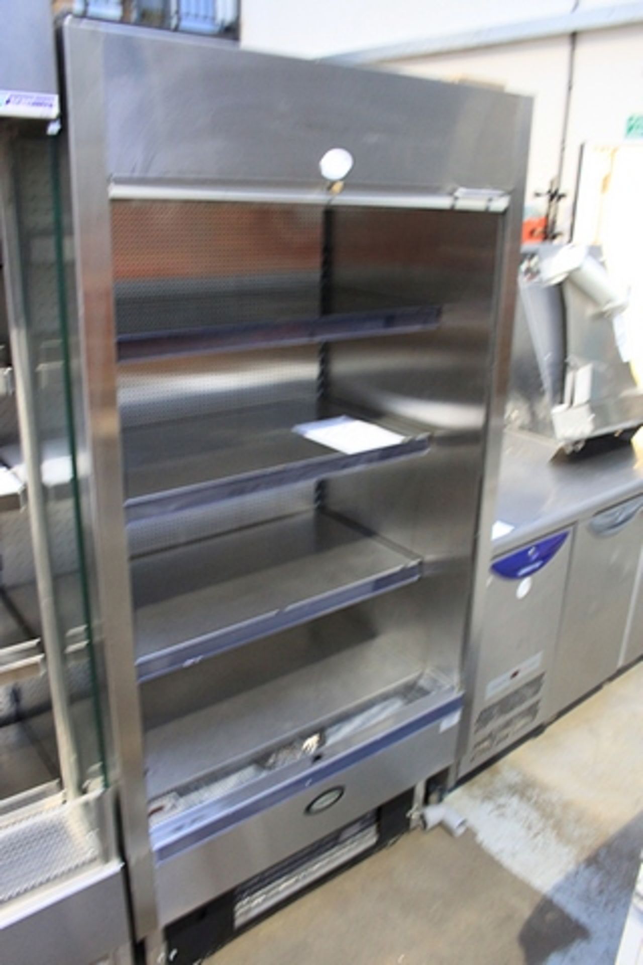 Foster H28600S stainless steel reach in merchandiser