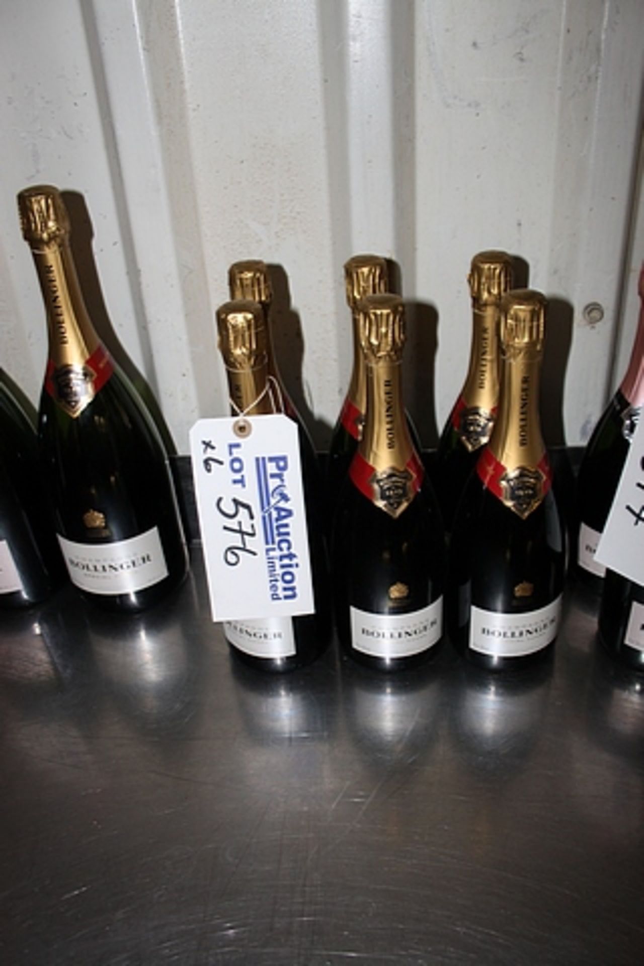 6 x show bottles Bollinger Special Cuvee