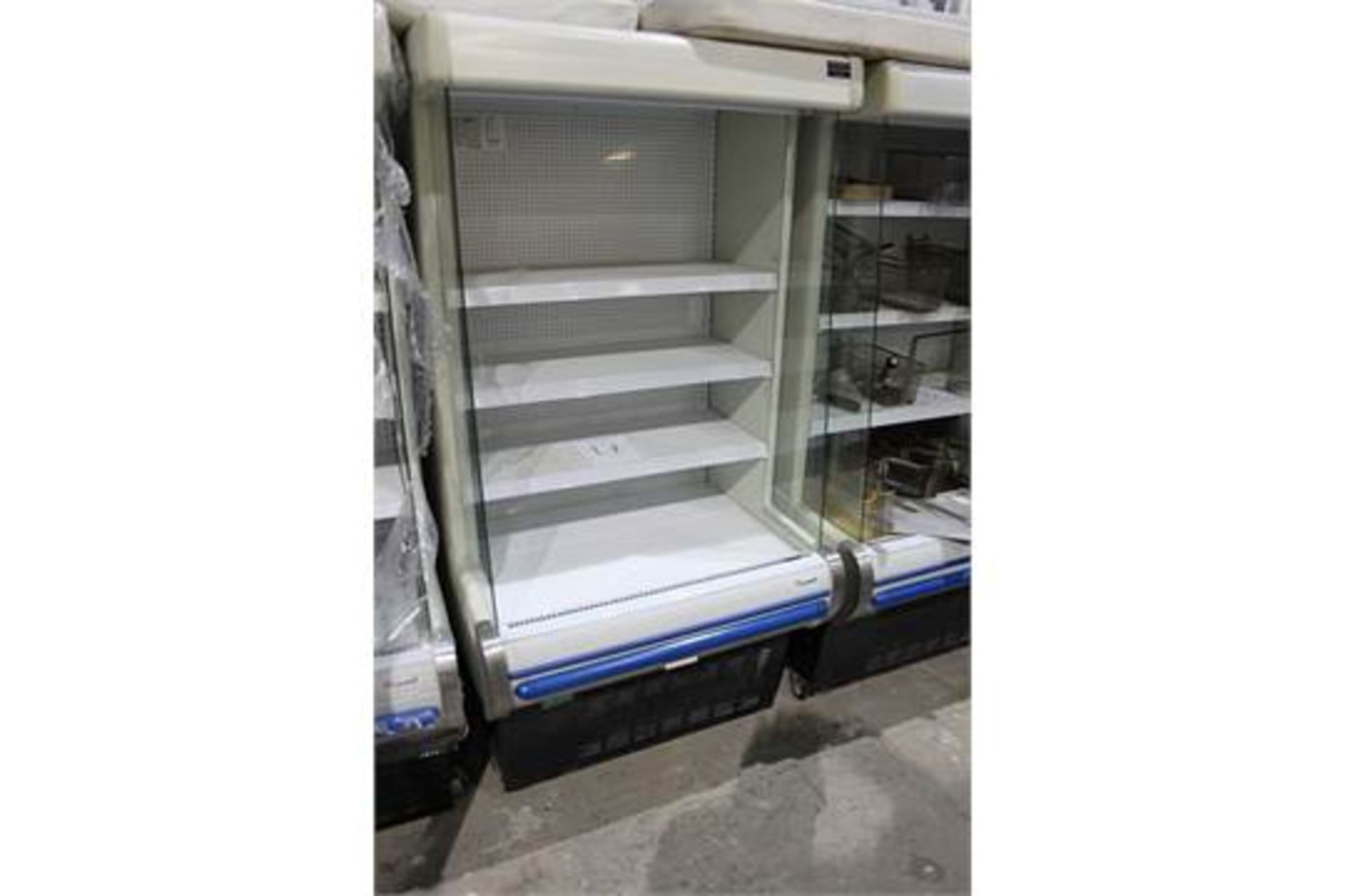Koxka M10 CUK Multideck 396 litre capacity refrigerated mobile with internal shelves illumination
