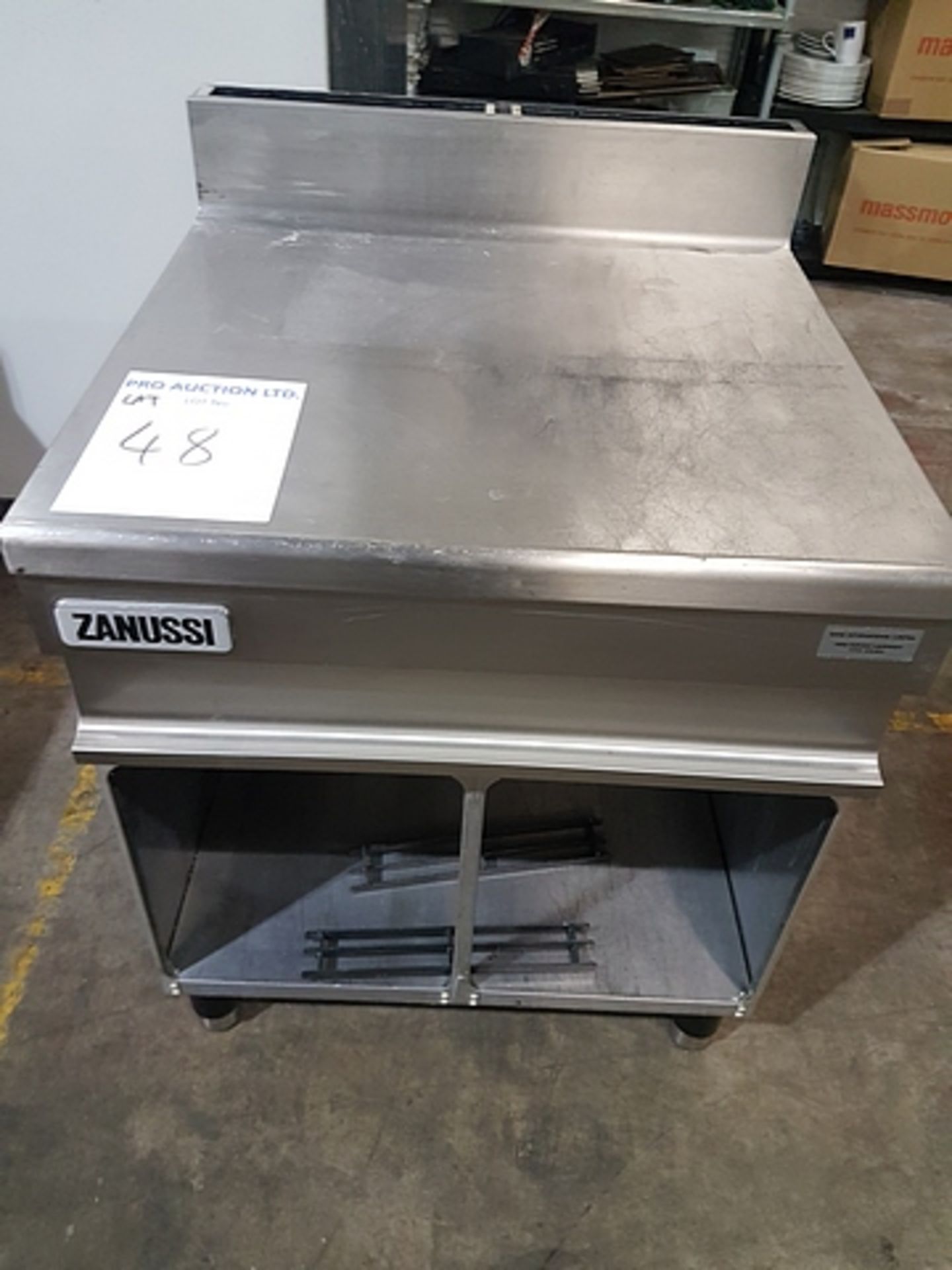 Zanussi model 15500 stainless steel infill unit 700mm x 740mm x 970mm