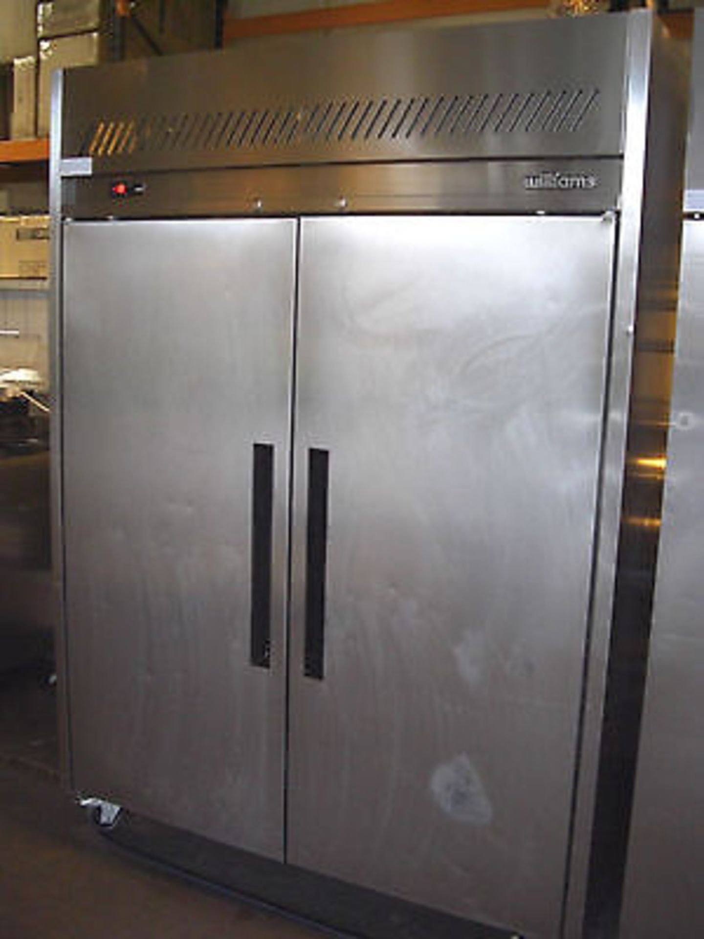 Williams LJ2SA stainless steel commercial upright freezer capacity 1295 litre capacity stainless