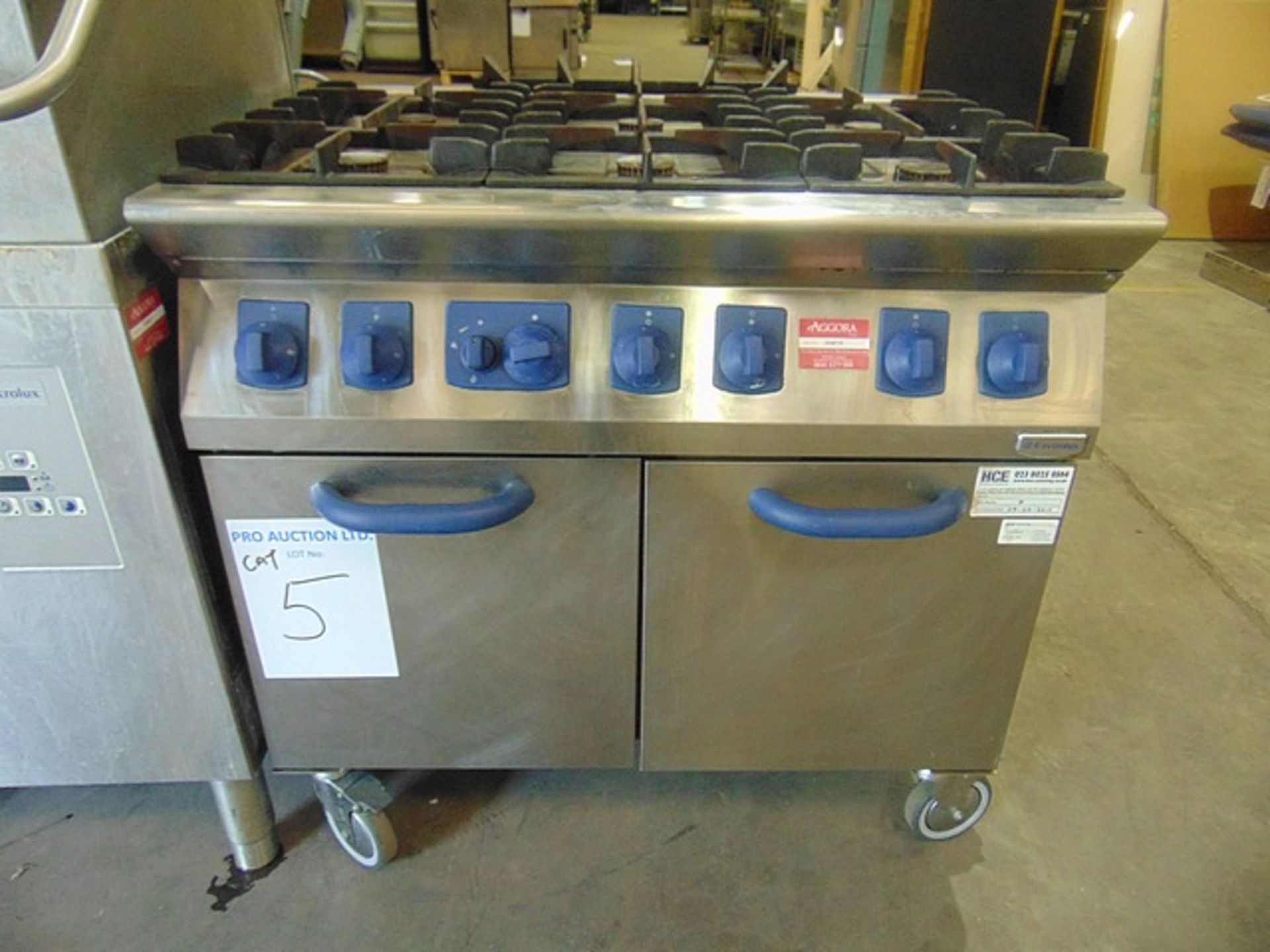 Electrolux model TCFG9UK gas six burner with oven SN 10308002
