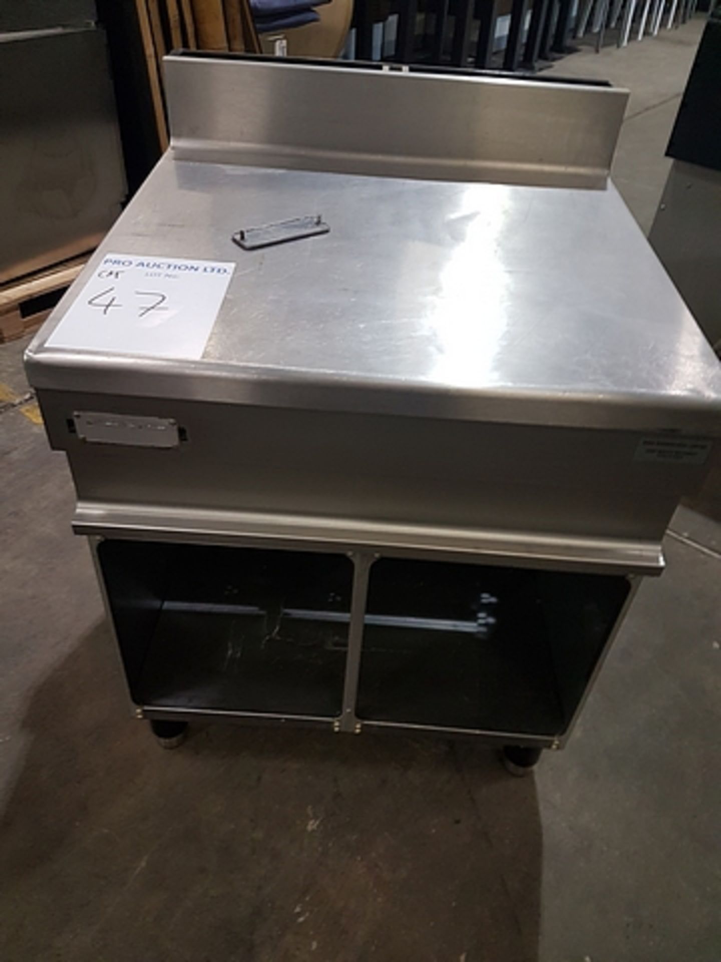 Zanussi model 15500 stainless steel infill unit 700mm x 740mm x 970mm