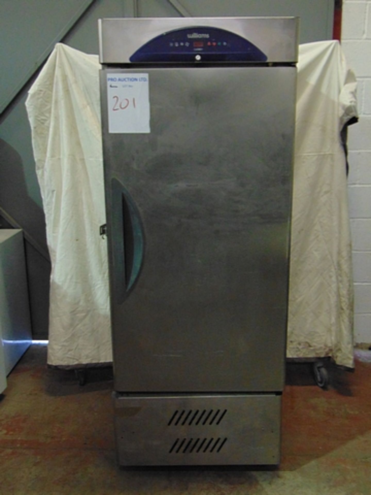 Williams LJ1SA stainless steel commercial upright freezer capacity 620 litres / 21.9 cuft