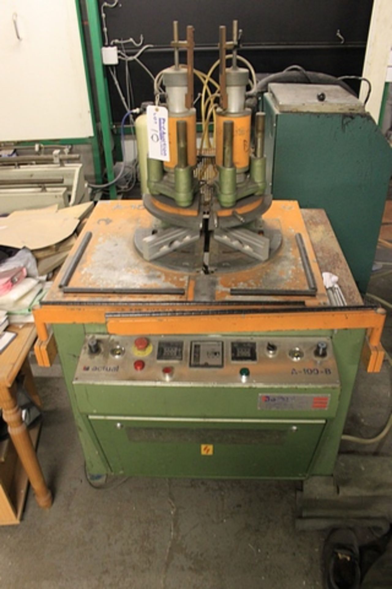 Actual A100B UPVC corner profile welder YOM 1986 (s/n M150040)