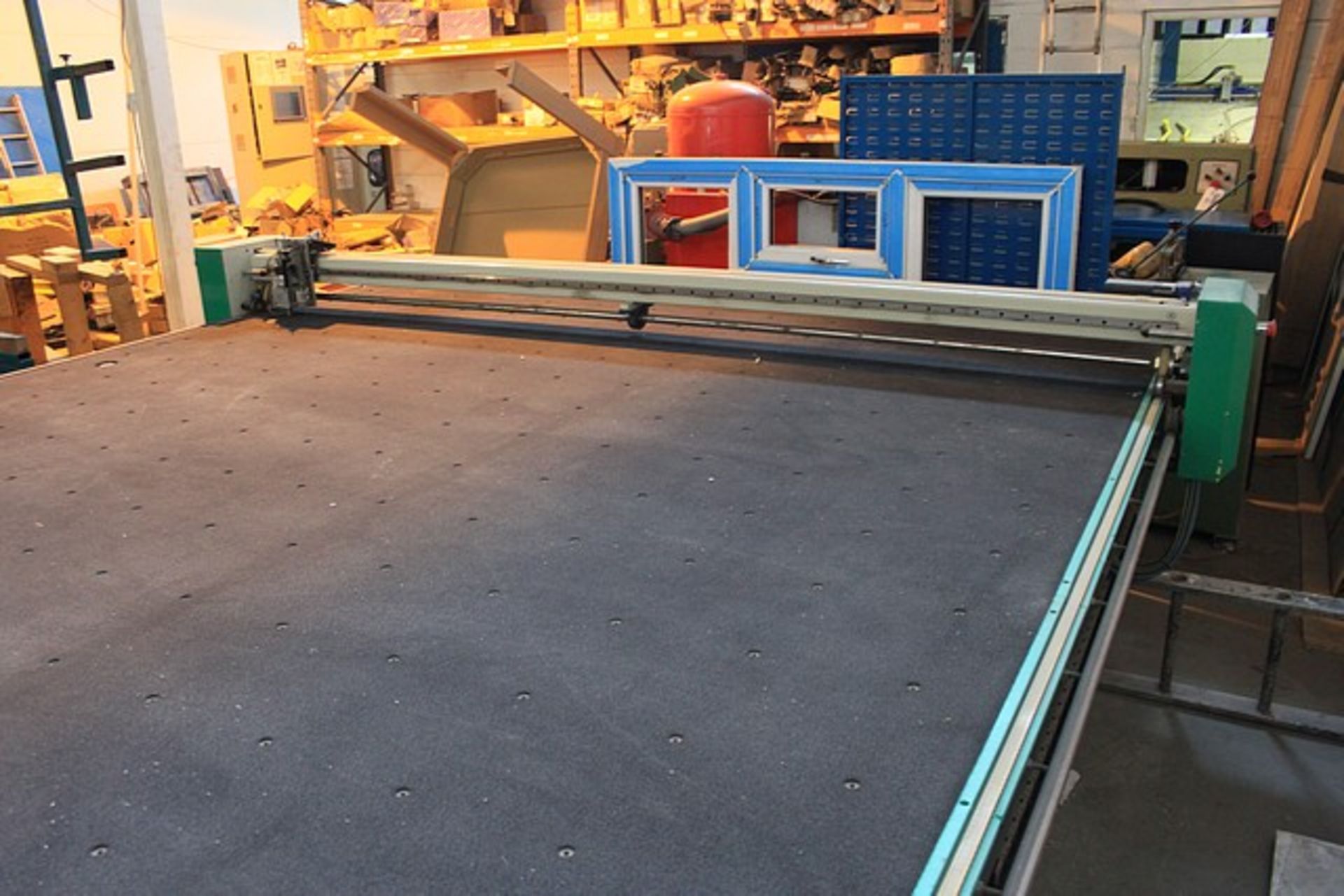 MTL Panther computer controlled straight line glass cutting table capacity 2800mm x 3800mm - Image 6 of 9