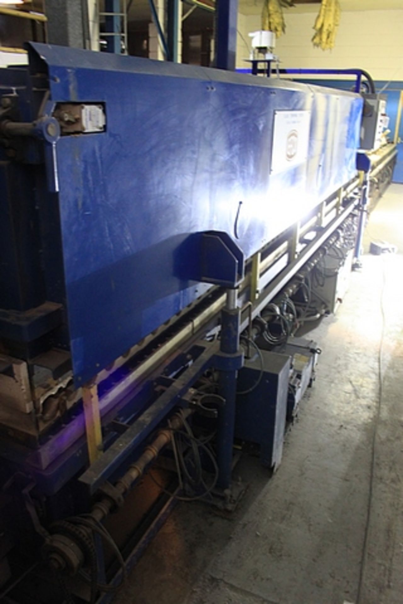 Efco Furnaces glass tempering system, 1500mm x 4000mm glass temper furnace, rating Xycon controler , - Image 4 of 20