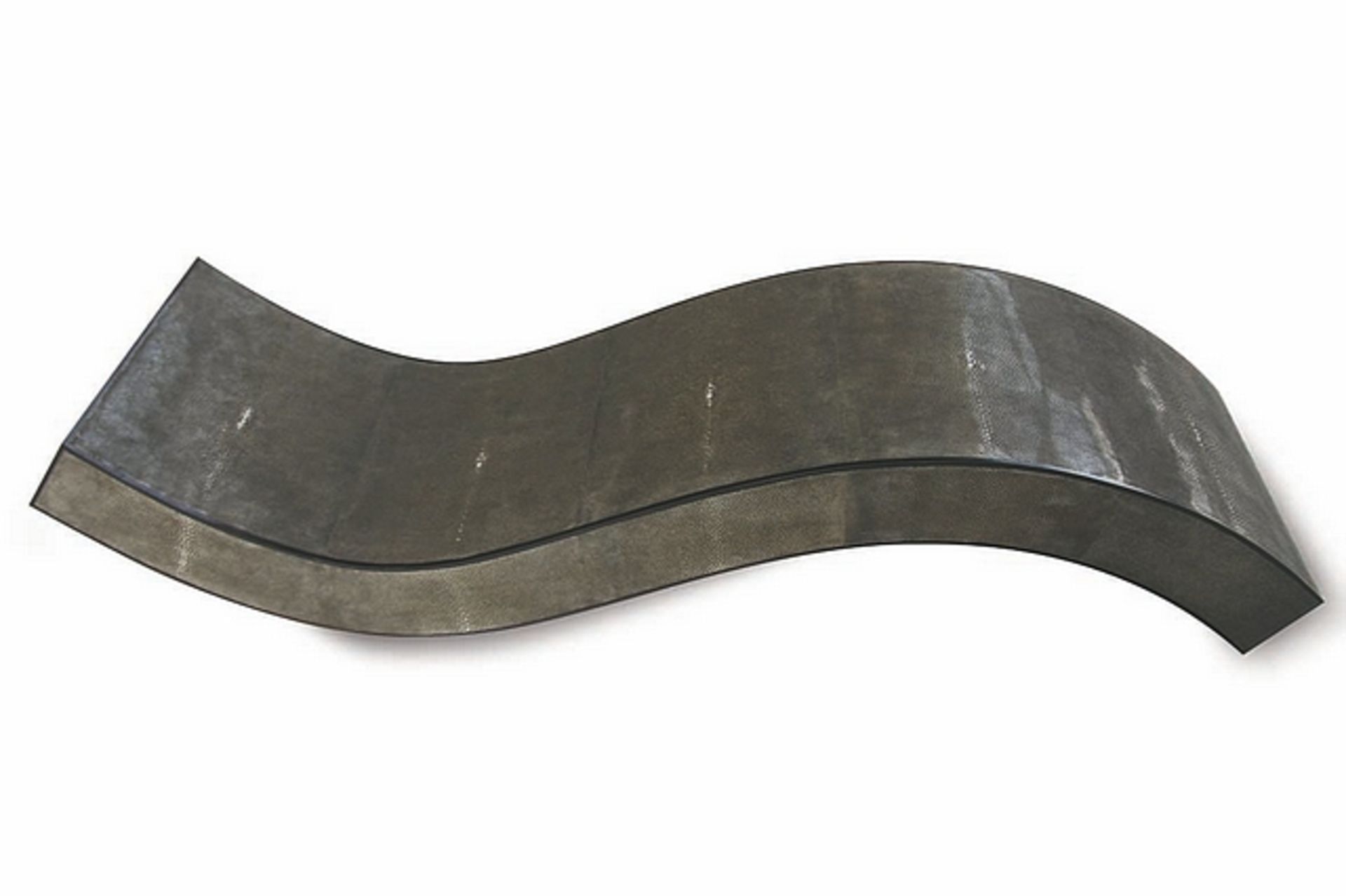 Wave object wave tabac stingray tabac parchment and ebony, calming elements of the sea slowing