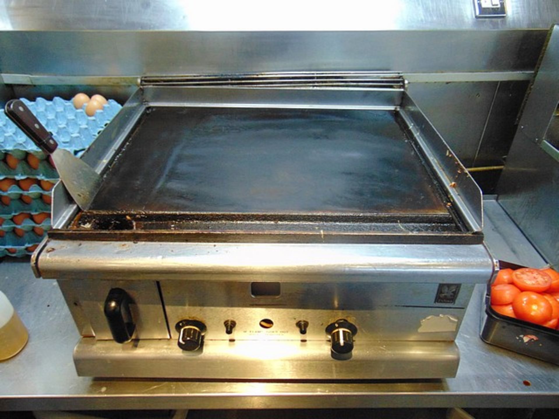 Falcon smooth top gas griddle 10.6kW 700mm x 650mm