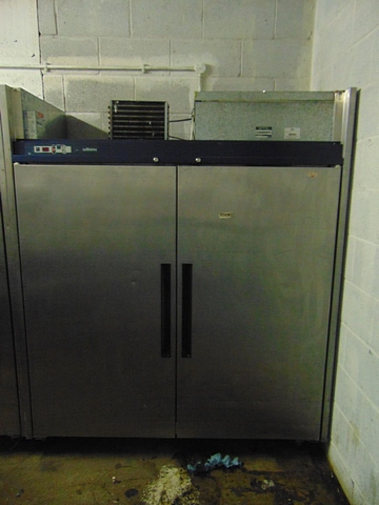 Williams Sapphire HS2SA stainless steel two door upright refrigerator 1273 litre capacity