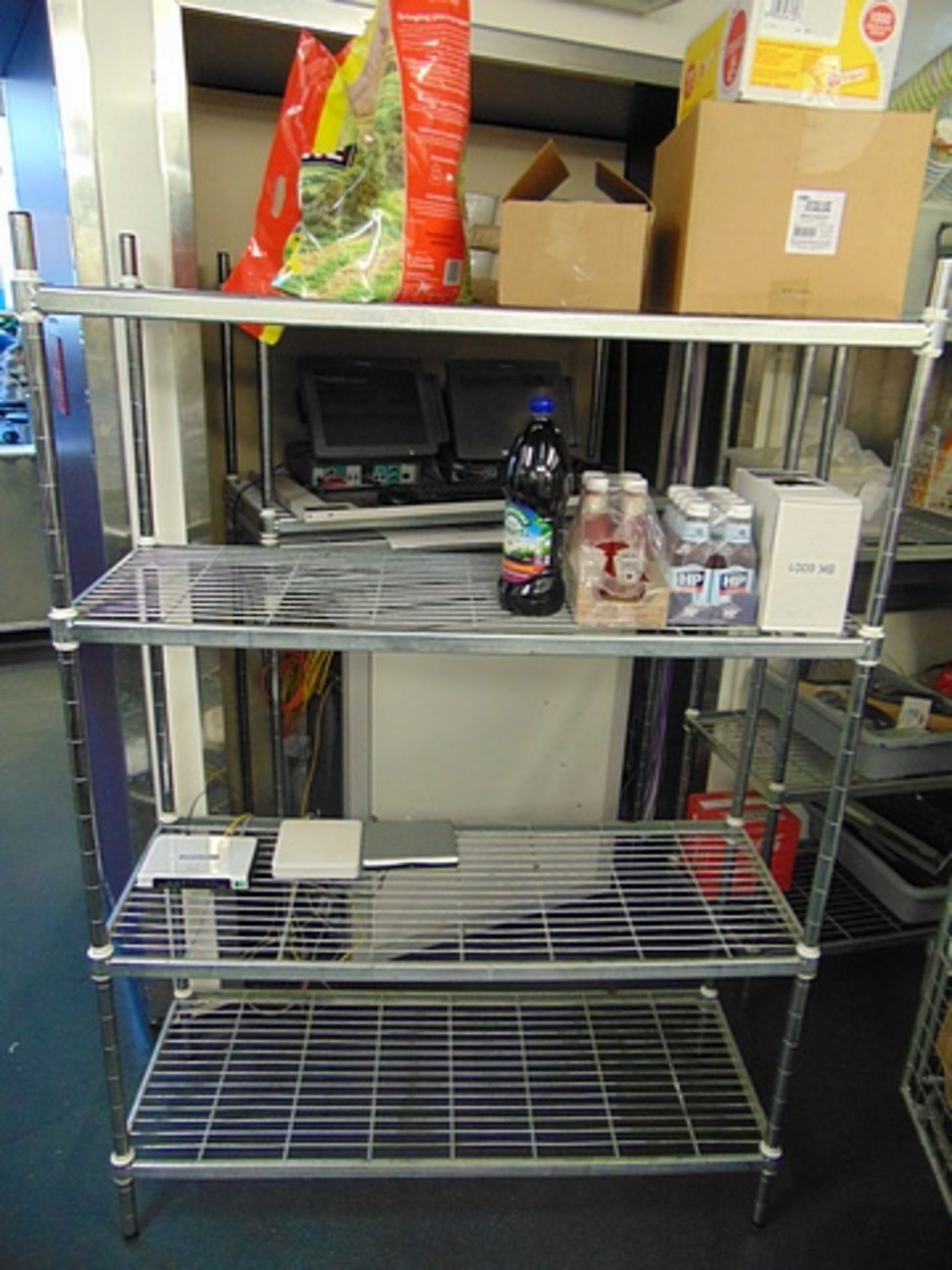 Metro Stand four tier rack 1050mm x 450mm x 1710mm