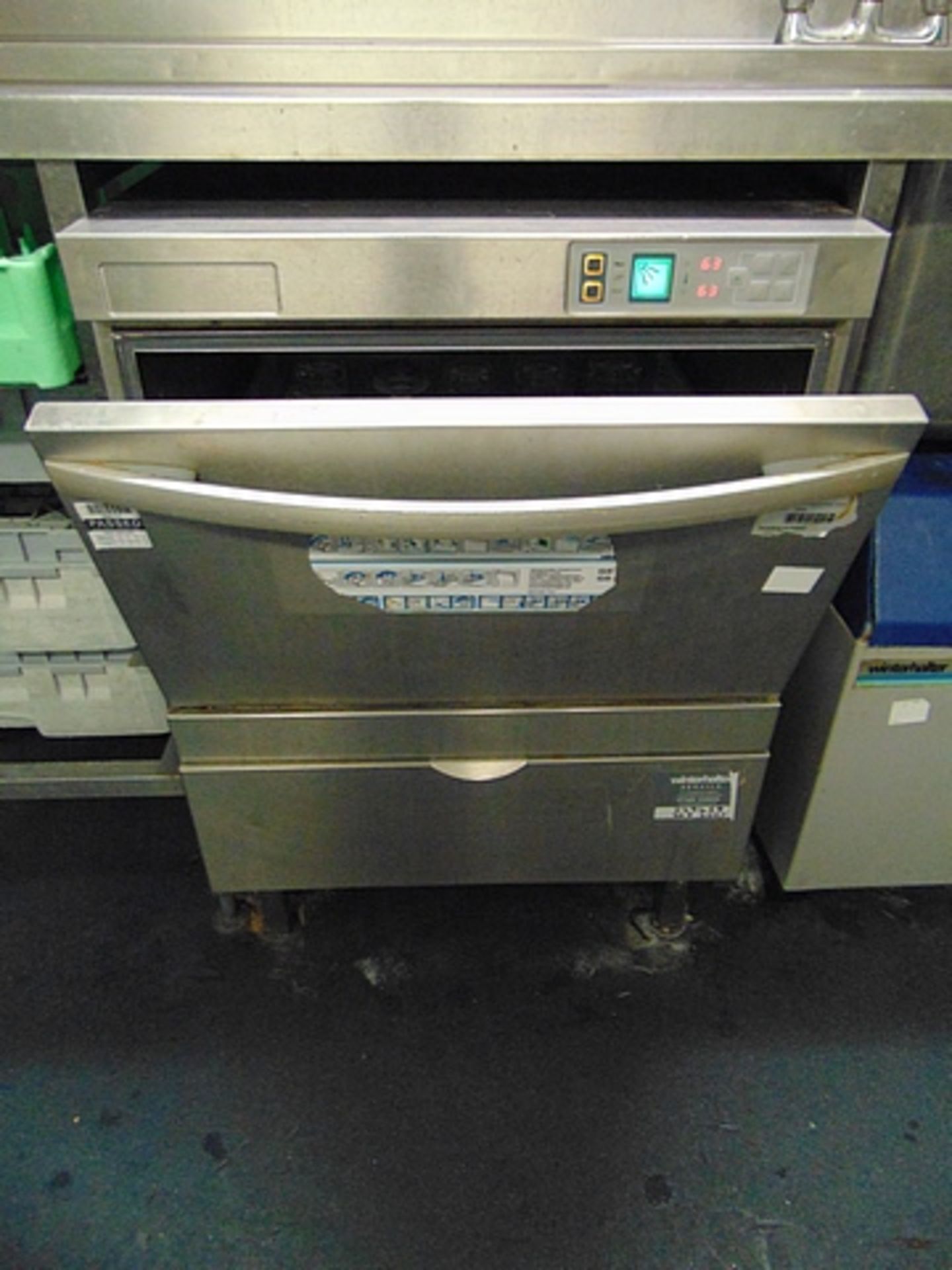 Winterhalter GS315 professional front loading dishwasher 500 x 500mm baskets 240v single phase 600mm