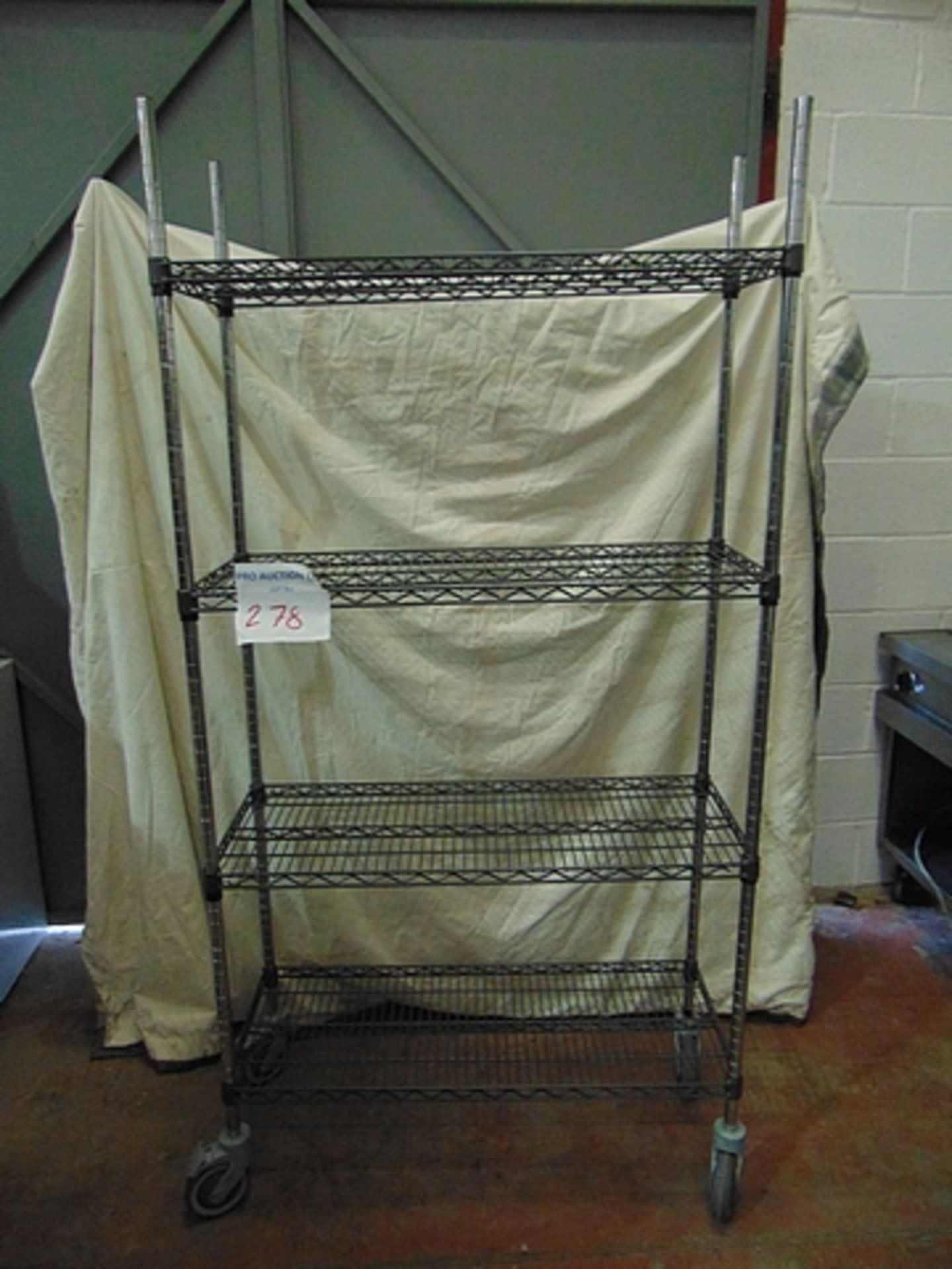 Static Metro rack 1000 x 400 x 1970mm