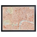 Maps London Art (218x167) Black Wood 217.5 X 4 X 166.7cm These Frame City Maps Pay Homage To Each