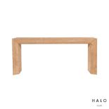 Canted Console 180cm Genuine English Reclaimed Timber 180 X 45.7 X 76cm A Popular Piece Of Signature