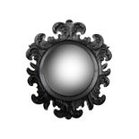 Florentine Domed Mirror (110x95) Genuine English Reclaimed Timber 111 X 7.5 X 95.7cm The Elaborate