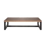 Iron Oak Coffee Table 122x91cm Saloon & Iron 122 X 91.4 X 45cm The Coffee Tables In Our Iron Oak