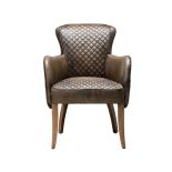 Side Saddle Chair Vag Black & weathered Oak 64.5 X 74.5 X 90.5cm Thoroughbred Elegance Is Mixed With