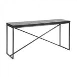 Versailles Console-Mar.B.Honed & Iron 152.6 X 44.5 X 76cm Follow The Trend For Industrial Style