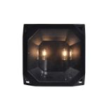 Sophie Sconce Matt Black 29.2 X 18.2 X 29.2cm Inspired By An Antique Ring Sophie Encapsulates The