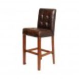 Bellagio Bar Stool Vintage Cigar/Nibbed Oak 52 X 54.5 X 120cm