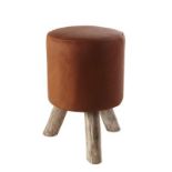 F016 Mousse Drift Wood Stool 38 X 38 X 41cm