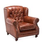 Ardingley Armchair Antique Whisky 92 X 94 X 89cm